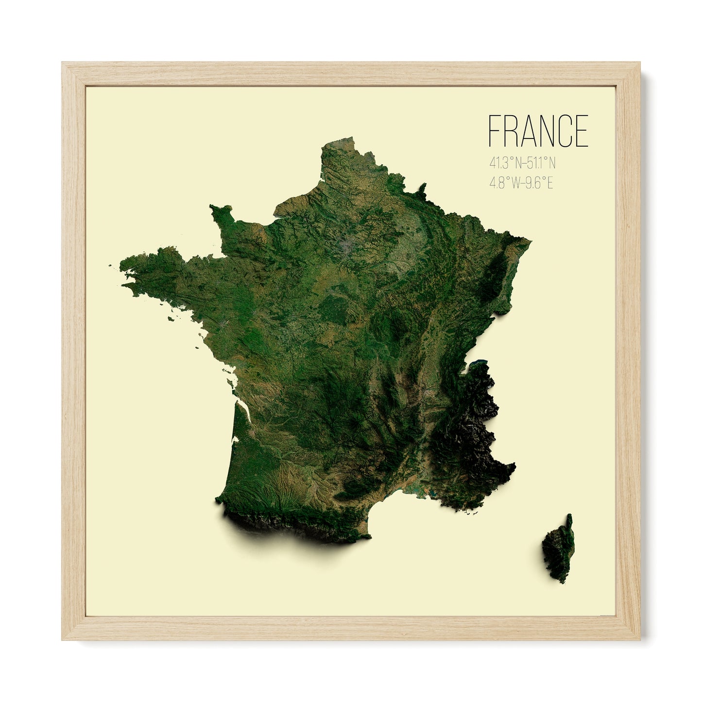 France | 2D Satellite