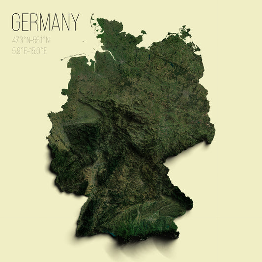 Germany | 2D Satellite