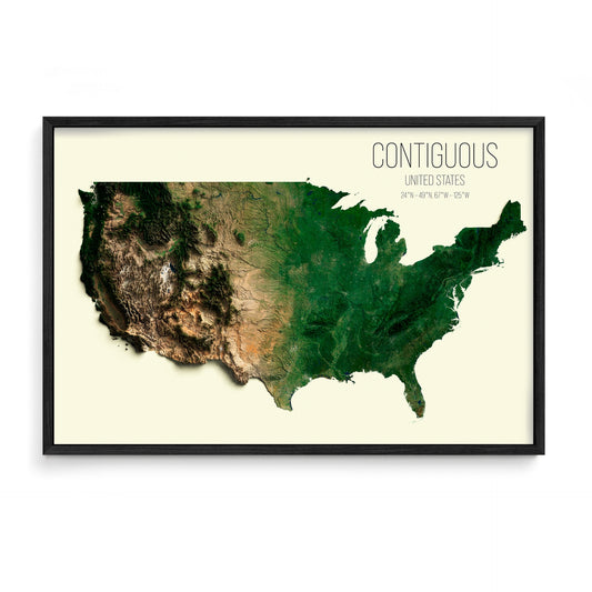 Contiguous United States | 2D Satellite