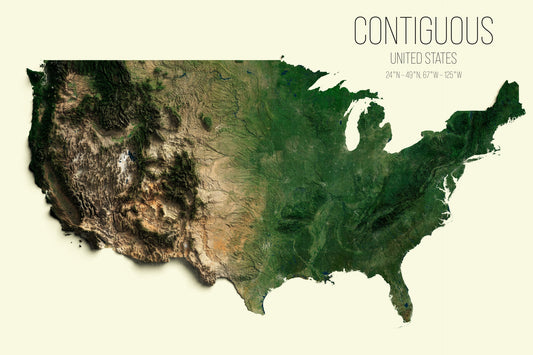 Contiguous United States | 2D Satellite