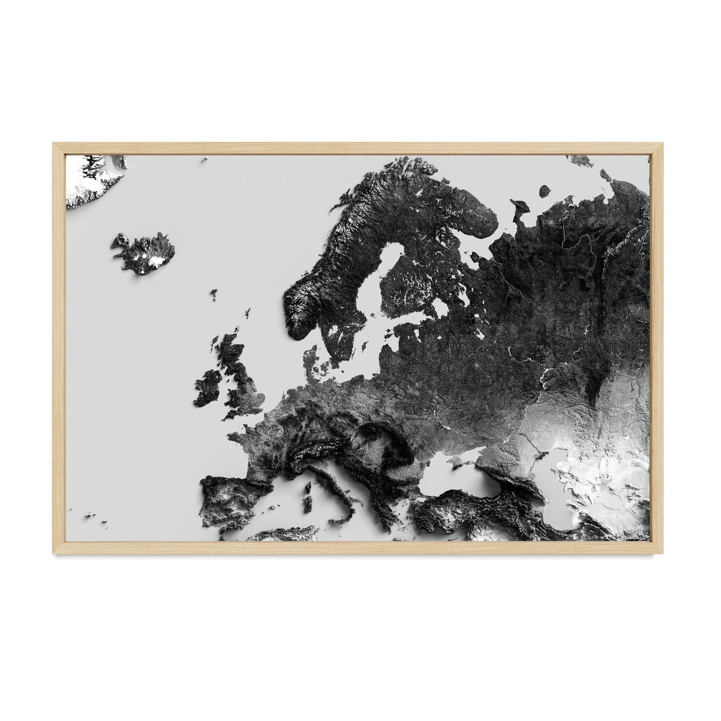 Europe | 2D Black & White