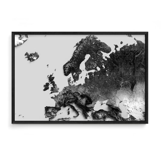 Europe | 2D Black & White