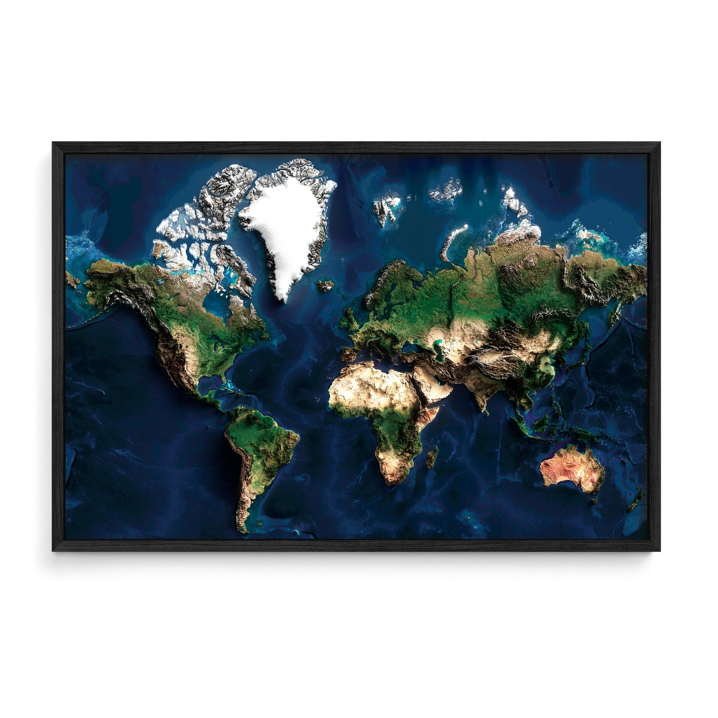 World Map | 2D Satellite
