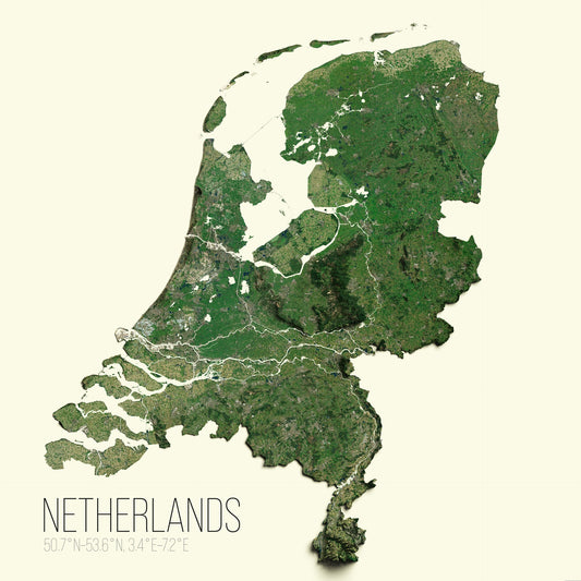 Netherlands | 2D Satellite