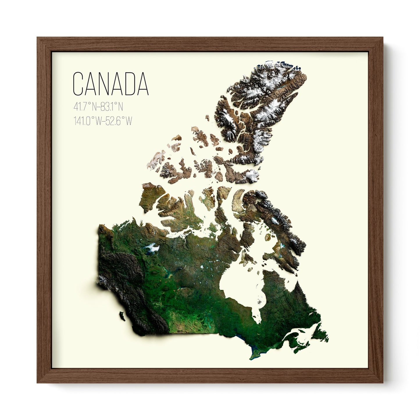 Canada | 2D Satellite