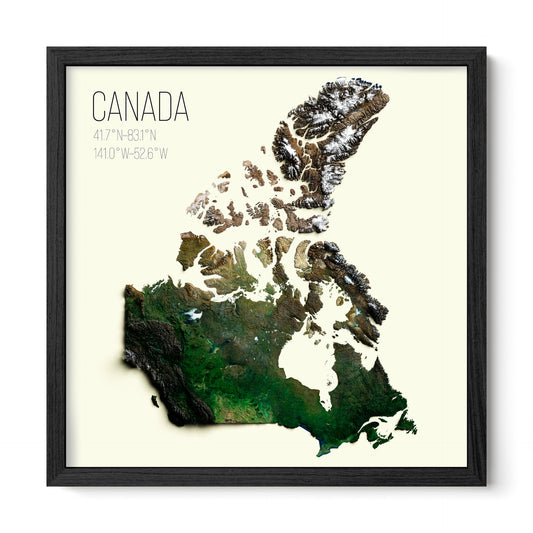Canada | 2D Satellite