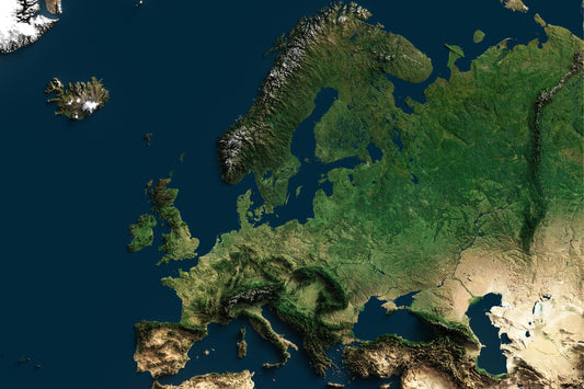 Europe | 2D Satellite