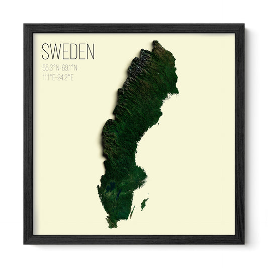 Sweden | 2D Satellite