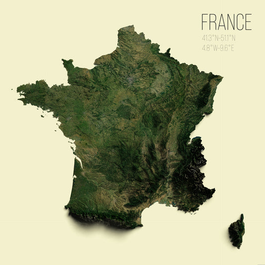 France | 2D Satellite