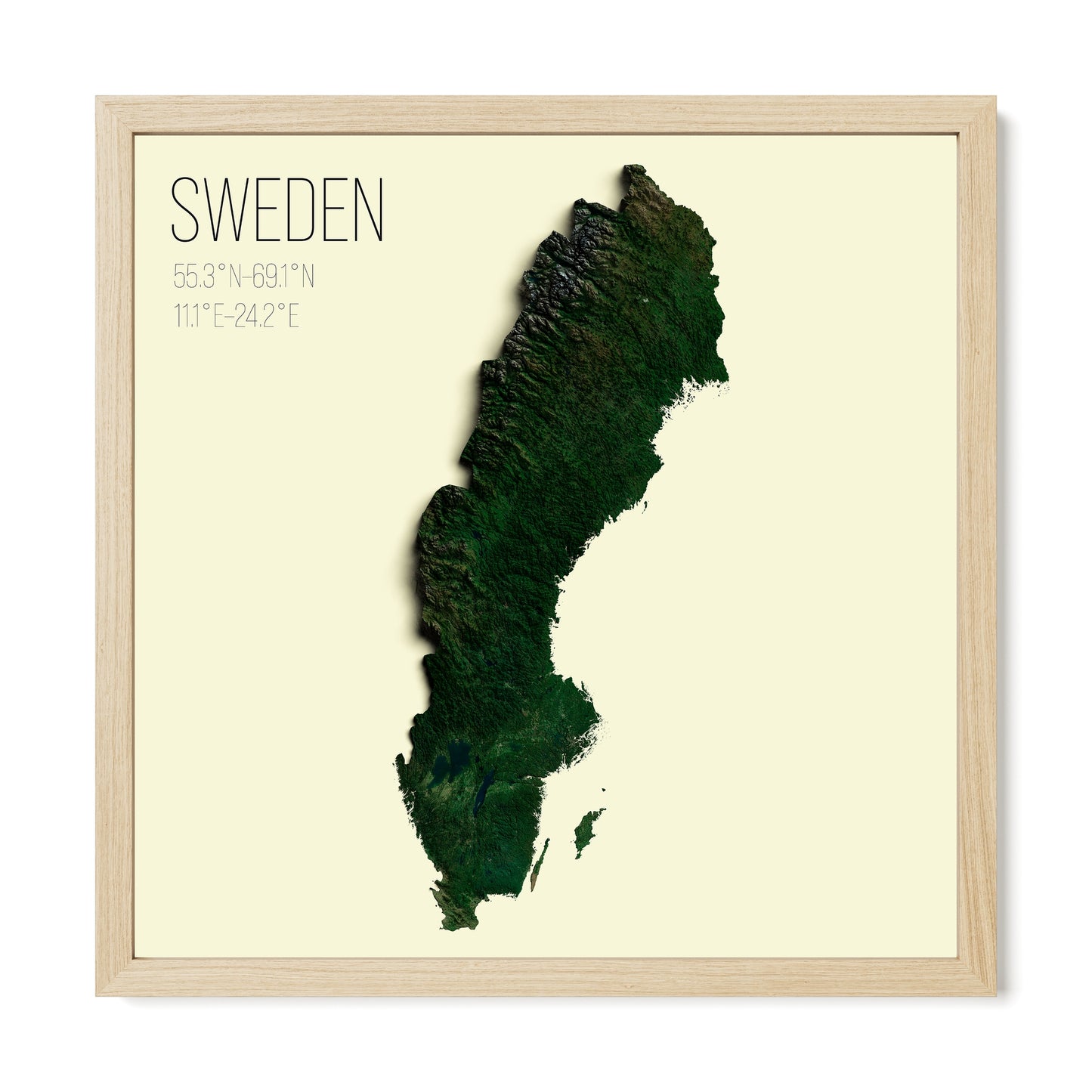 Sweden | 2D Satellite