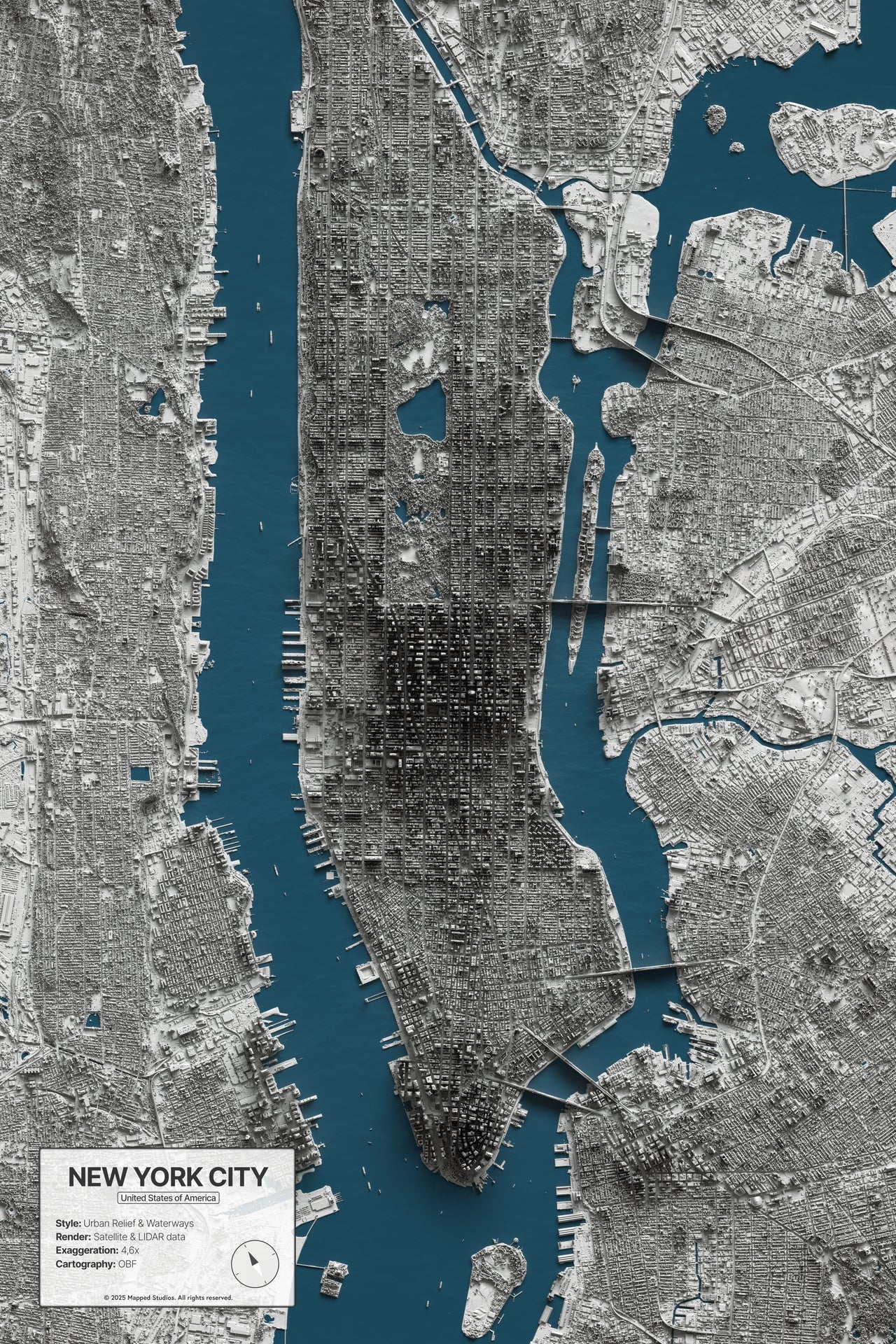 NEW YORK CITY | 2D Shaded
