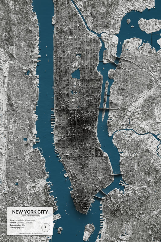 NEW YORK CITY | 2D Shaded