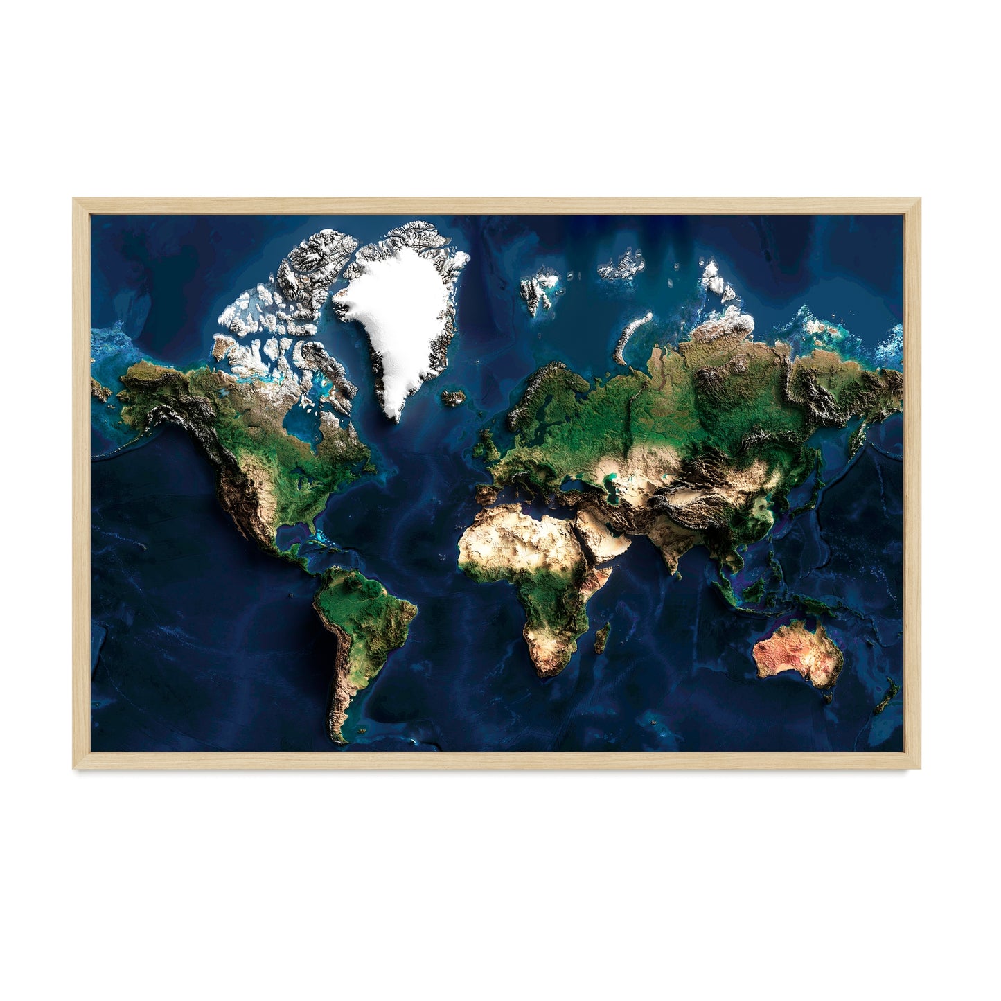World Map | 2D Satellite