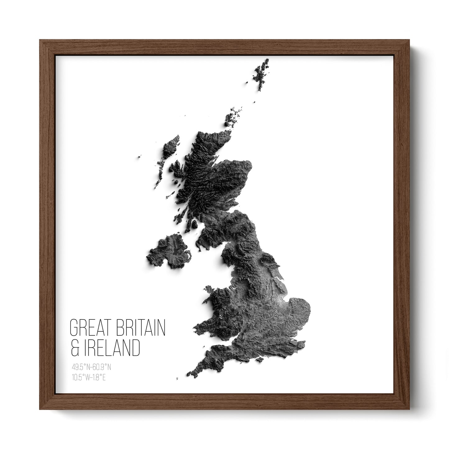 Great Britain & Ireland | 2D Black & White