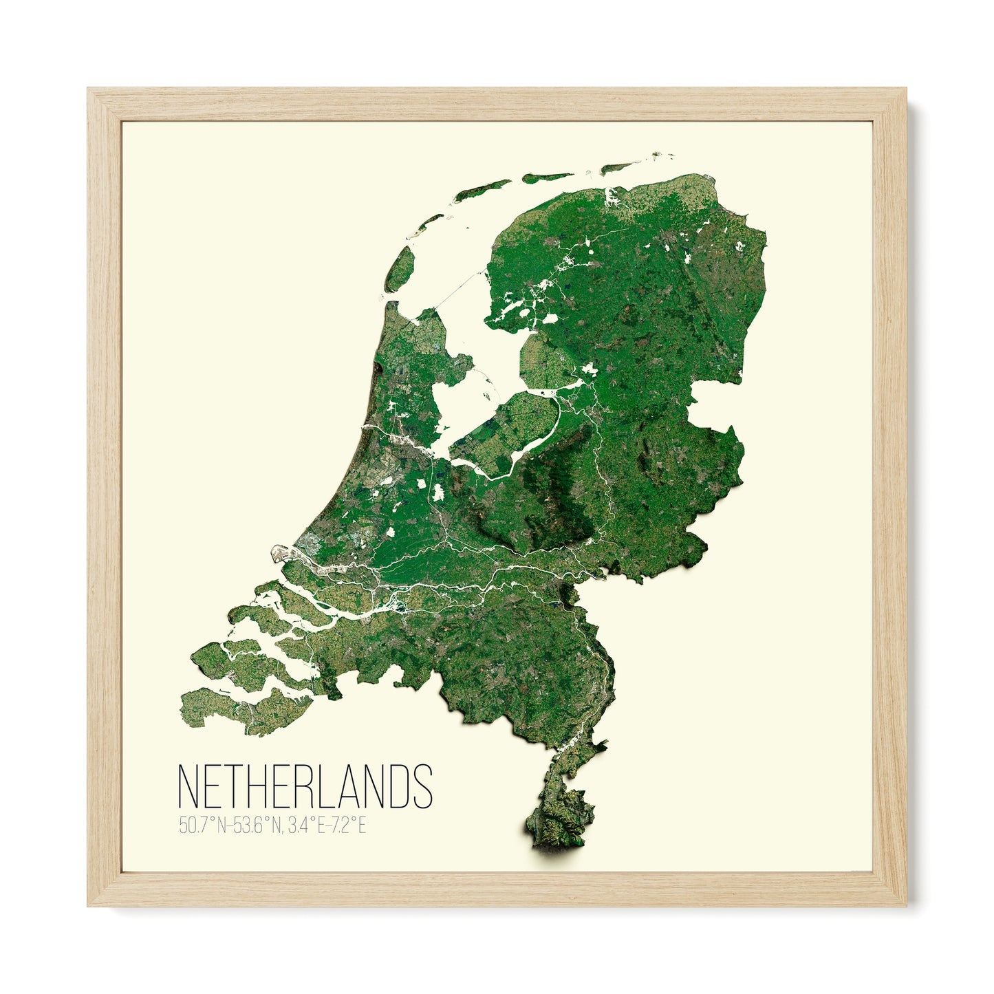 Netherlands | 2D Satellite