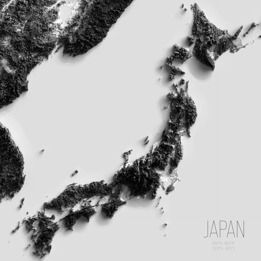 JAPAN | SHADED BLACK AND WHITE
