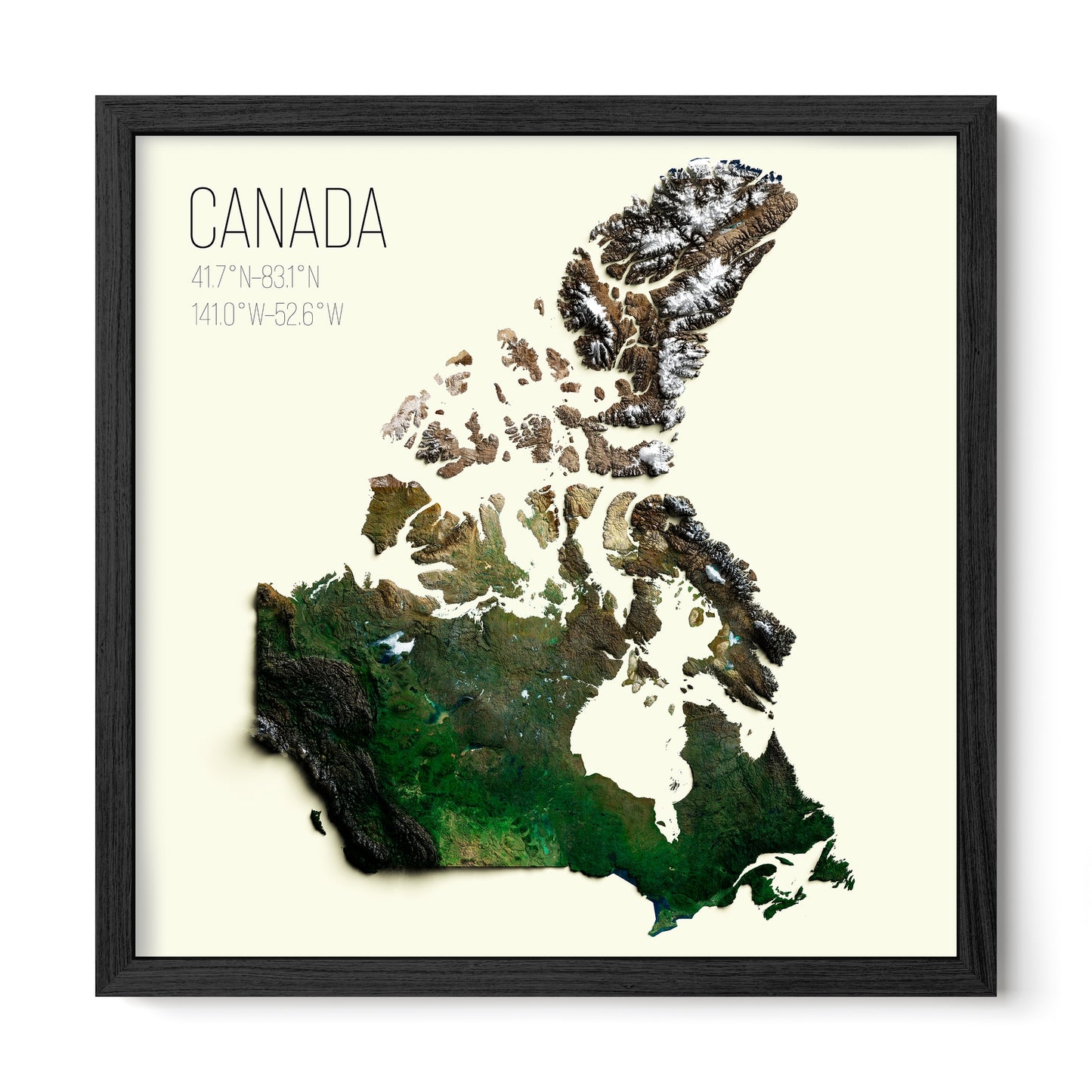 Canada | 2D Satellite