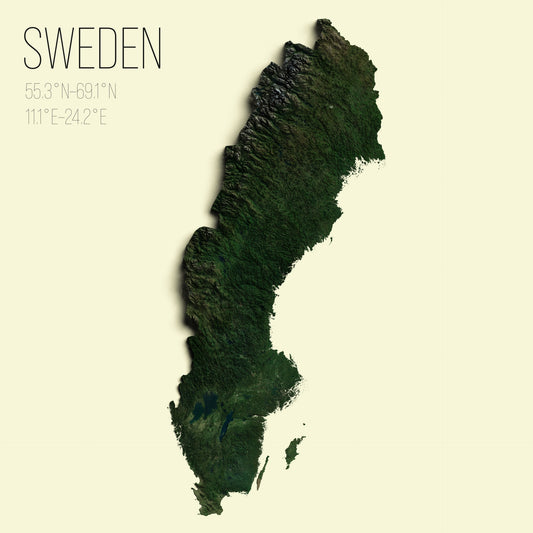 Sweden | 2D Satellite